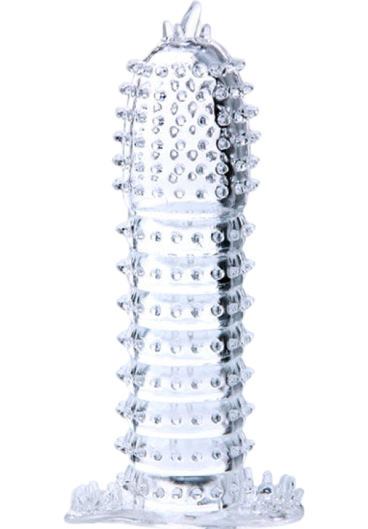 Κάλυμμα Πέους Casual Love Sleeve Purple Silicone 14 εκ.