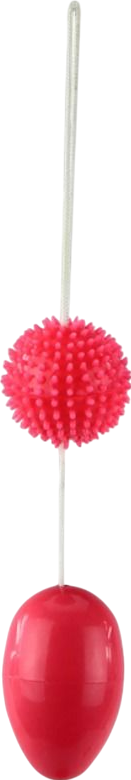 Πρωκτικές μπίλιες από abs σε κόκκινο χρώμα, μέγιστης διαμέτρου 3,4 εκ.