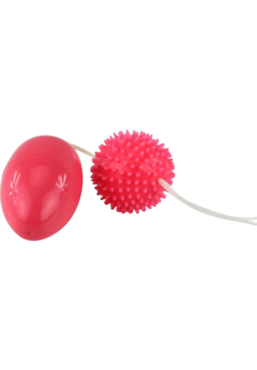 Πρωκτικές μπίλιες από abs σε κόκκινο χρώμα, μέγιστης διαμέτρου 3,4 εκ.