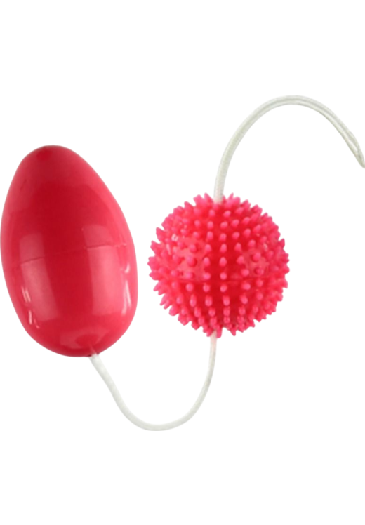 Πρωκτικές μπίλιες από abs σε κόκκινο χρώμα, μέγιστης διαμέτρου 3,4 εκ.