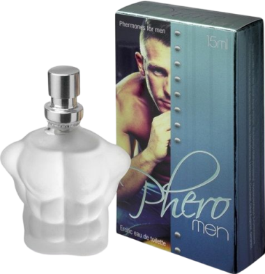 Ανδρικό άρωμα φερομόνης με άρωμα ανδρικό σε συσκευασία 15 ml