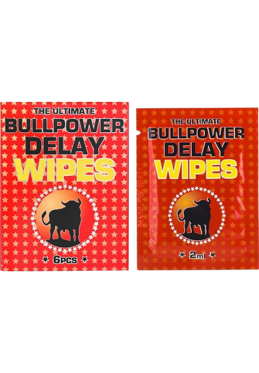 Επιβραδυντικά μαντιλάκια σε συσκευασία 6 χ 2 ml