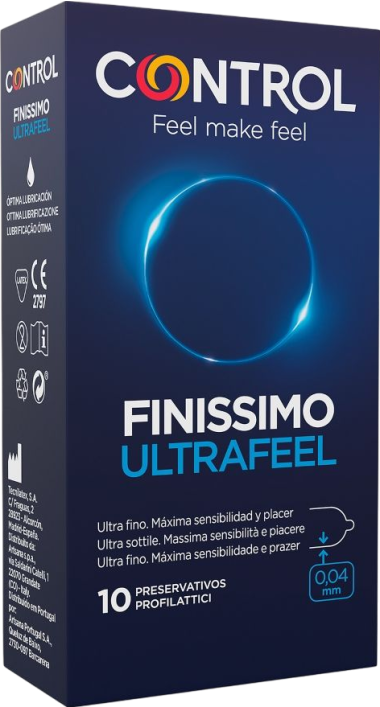 Έξτρα λεπτά προφυλακτικά σε διάφανο χρώμα, συσκευασίας 10 τ.μ.χ