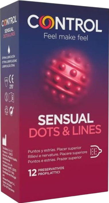 Προφυλακτικά με ραβδώσεις σε διάφανο χρώμα, συσκευασίας 12 τ.μ.χ