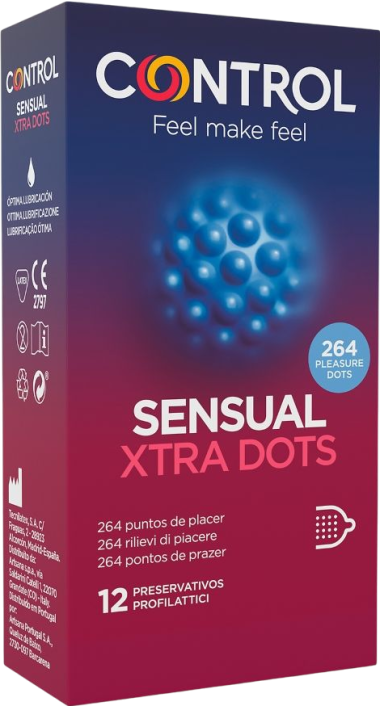 Προφυλακτικά με ραβδώσεις σε διάφανο χρώμα, συσκευασίας 12 τ.μ.χ