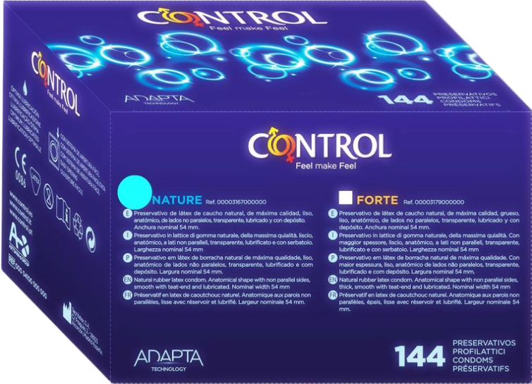 Προφυλακτικά σε διάφανο χρώμα, συσκευασίας 144 τ.μ.χ