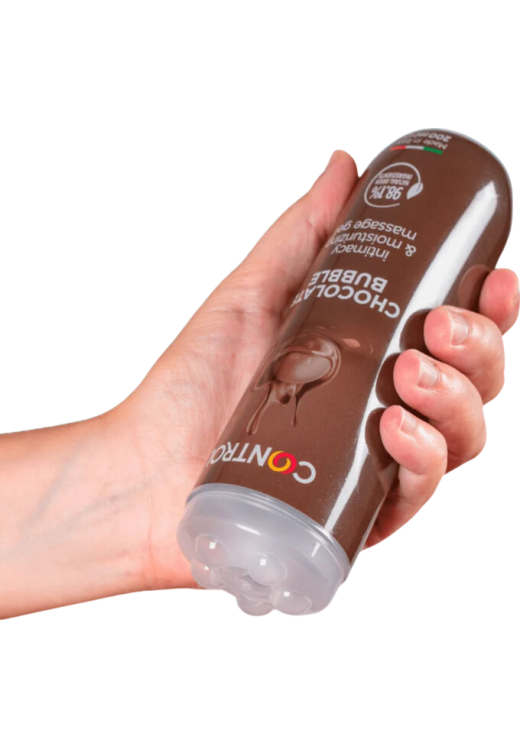 Gel μσσάζ με γεύση σοκολάτα σε συσκευασία 200  ml