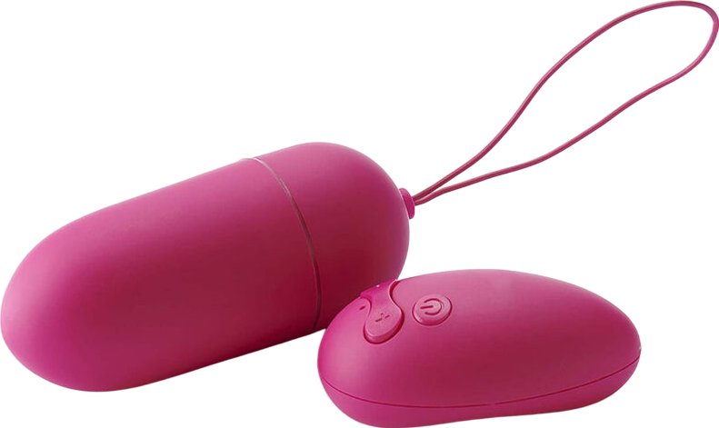 Τηλεχειριζόμενο αυγό από σιλικόνη σε μοβ χρώμα με τηλεχειριζόμενο χειρισμό