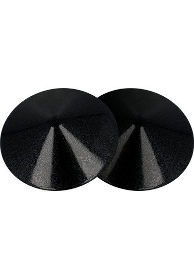 Coquette Chic Desire Nipple Covers Circles Μεταλλικά καλύμματα θηλών σε μαύρο χρώμα