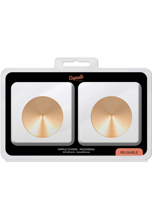 Μεταλλικά καλύμματα θηλών σε χρυσαφί χρώμα