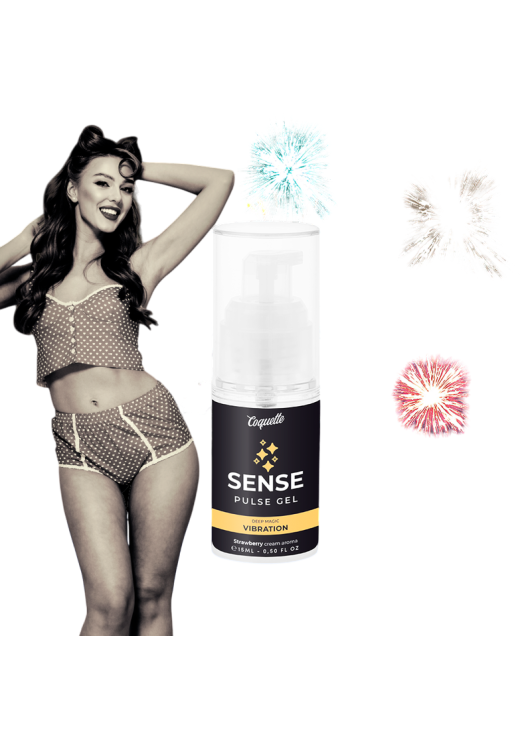 Γυναικείο διεγερτικό με γεύση φράουλα σε συσκευασία 15 ml