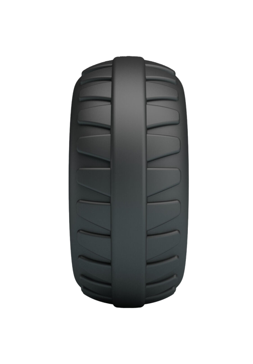 Δαχτυλίδι πέους από σιλικόνη σε μαύρο χρώμα, μήκους 5 εκ. και μέγιστης διαμέτρου 2,7 εκ. (πολύ ελαστικό)