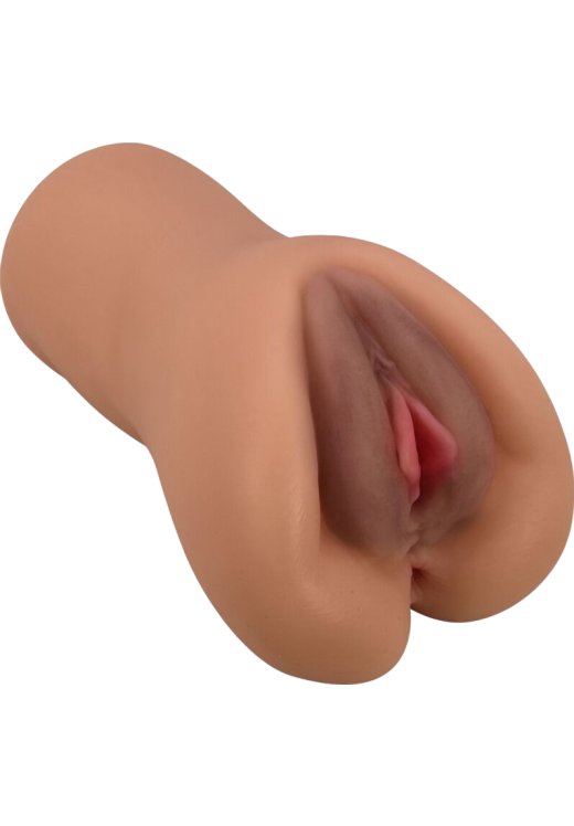 Αυνανιστήρι κόλπου από tpr σε φυσικό χρώμα, μήκους 16,5 εκ. και μέγιστης διαμέτρου 9,5 εκ.