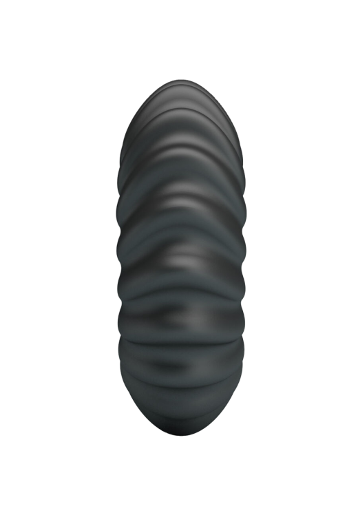 Δαχτυλίδι πέους από σιλικόνη σε μαύρο χρώμα, μήκους 5,5 εκ. και μέγιστης διαμέτρου 2,5 εκ.