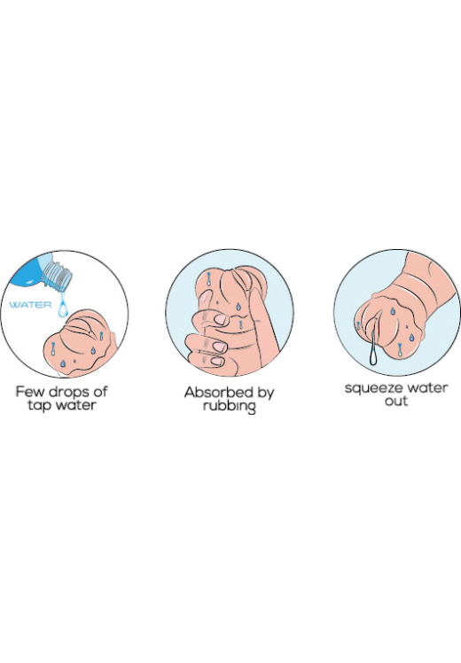 Αυνανιστήρι κόλπου από tpe σε φυσικό χρώμα, μήκους 13,5 εκ.