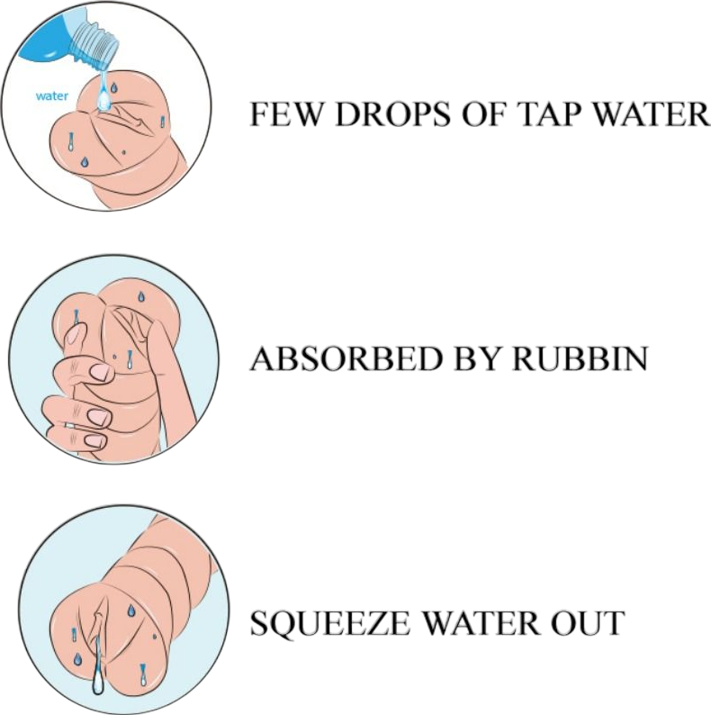 Αυνανιστήρι από tpe σε φυσικό χρώμα, μήκους 13,5 εκ.