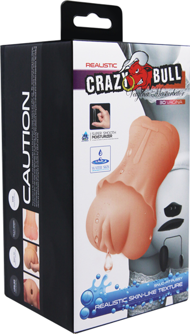 Αυνανιστήρι κόλπου από tpe σε φυσικό χρώμα, μήκους 14.5 εκ. και μέγιστης διαμέτρου 8 εκ.