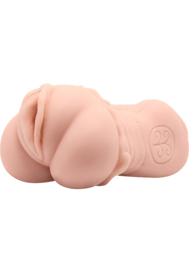 Vibrating Water Skin Vagina 3d Αυνανιστήρι κόλπου από tpe σε φυσικό χρώμα, μήκους 14 εκ. και μέγιστης διαμέτρου 8.5 εκ.
