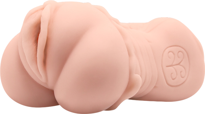 Αυνανιστήρι κόλπου από tpe σε φυσικό χρώμα, μήκους 14 εκ. και μέγιστης διαμέτρου 8.5 εκ.