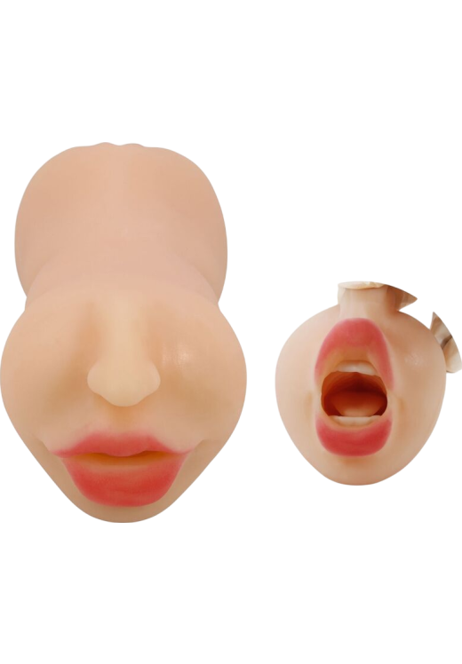 Αυνανιστήρι από tpr σε φυσικό χρώμα, μήκους 17 εκ. και μέγιστης διαμέτρου 8,2 εκ.