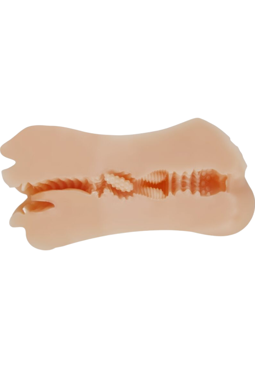 Αυνανιστήρι από tpr σε φυσικό χρώμα, μήκους 17 εκ. και μέγιστης διαμέτρου 8,2 εκ.