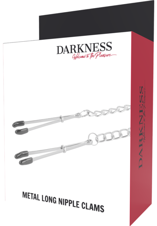 Μεταλλικοί σφιγκτήρες θηλών σε ασημί χρώμα