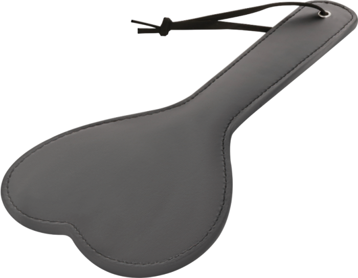 Κουπιά από δερματίνη σε μαύρο χρώμα, μήκους 29 εκ.