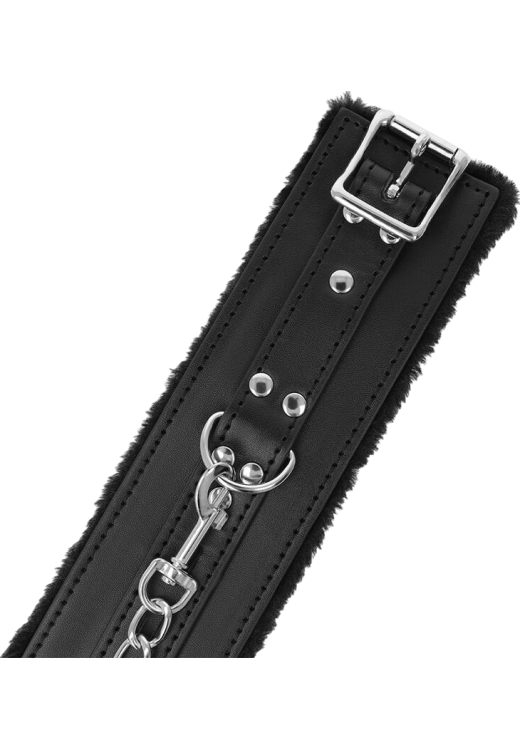 Χειροπέδες από pvc σε μαύρο χρώμα