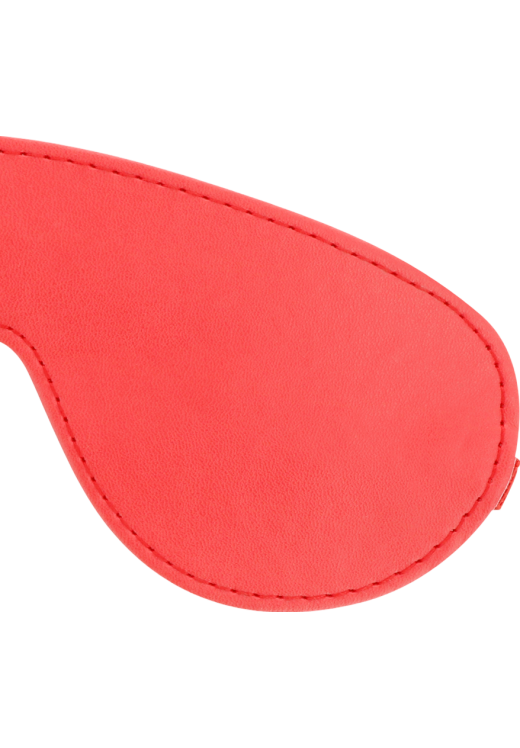 Κλειστή μάσκα από pvc σε κόκκινο χρώμα