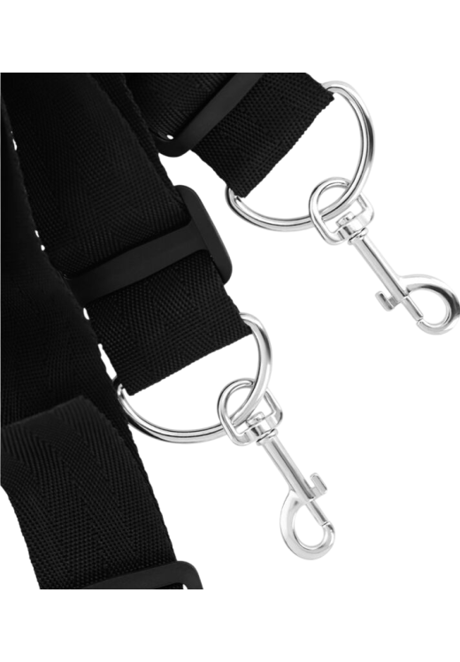 Δεσμά κρεβατιού σε μαύρο χρώμα