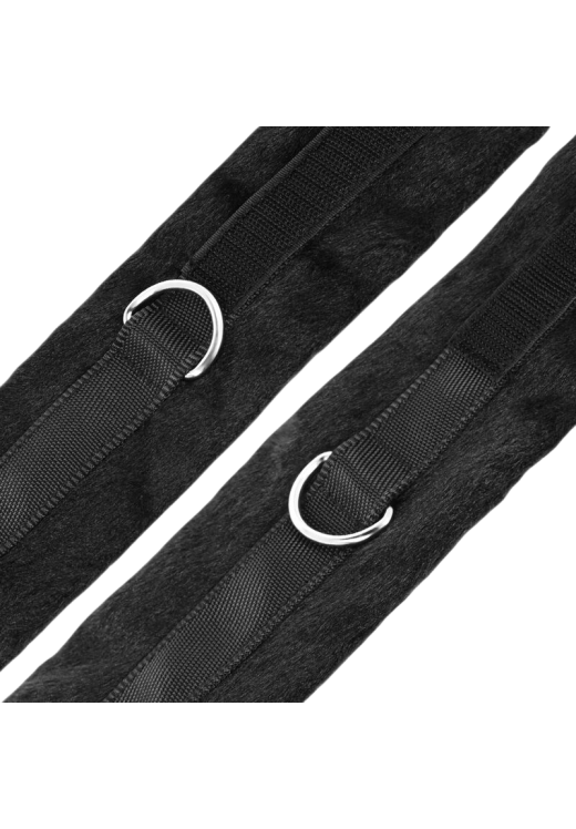 Δεσμά κρεβατιού σε μαύρο χρώμα