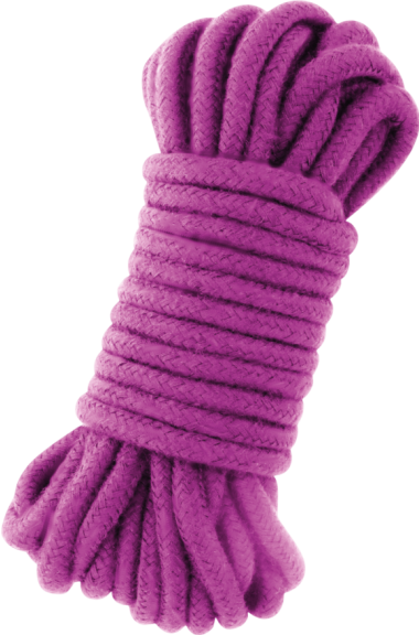 Σχοινί δεσίματος από βαμβάκι σε μοβ χρώμα