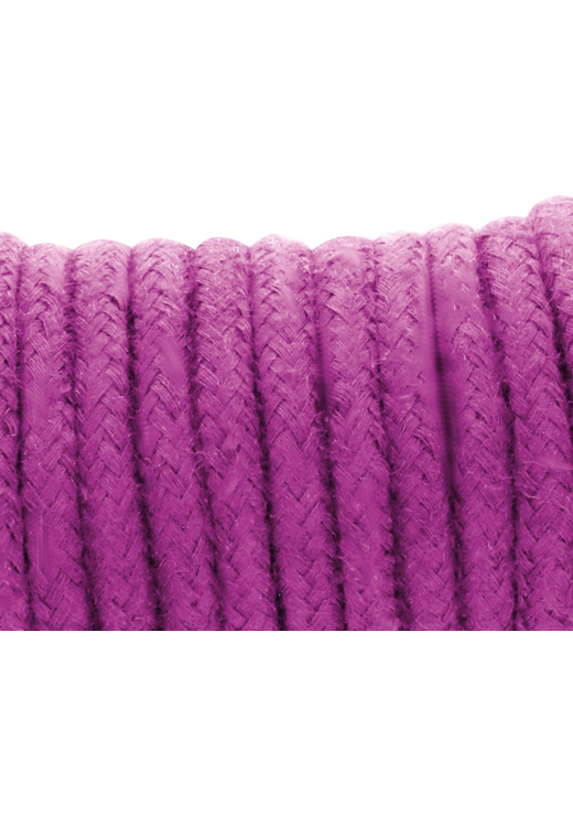 Σχοινί δεσίματος από βαμβάκι σε μοβ χρώμα