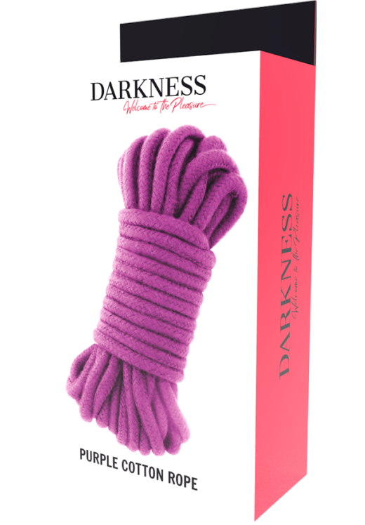 Σχοινί δεσίματος από βαμβάκι σε μοβ χρώμα