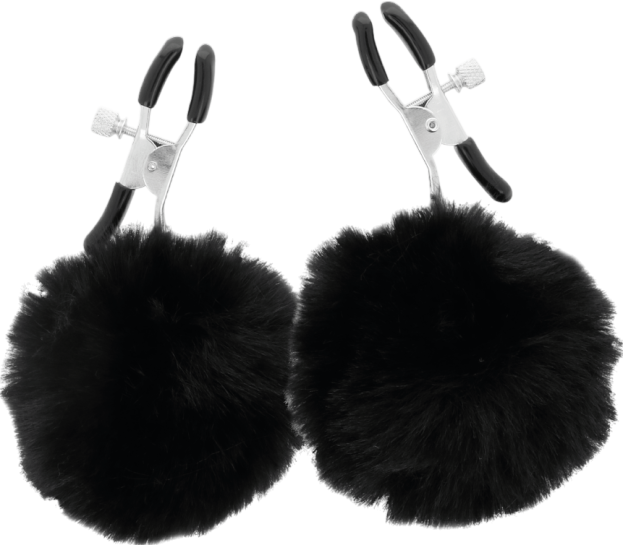 Μεταλλικοί σφιγκτήρες θηλών σε μαύρο χρώμα