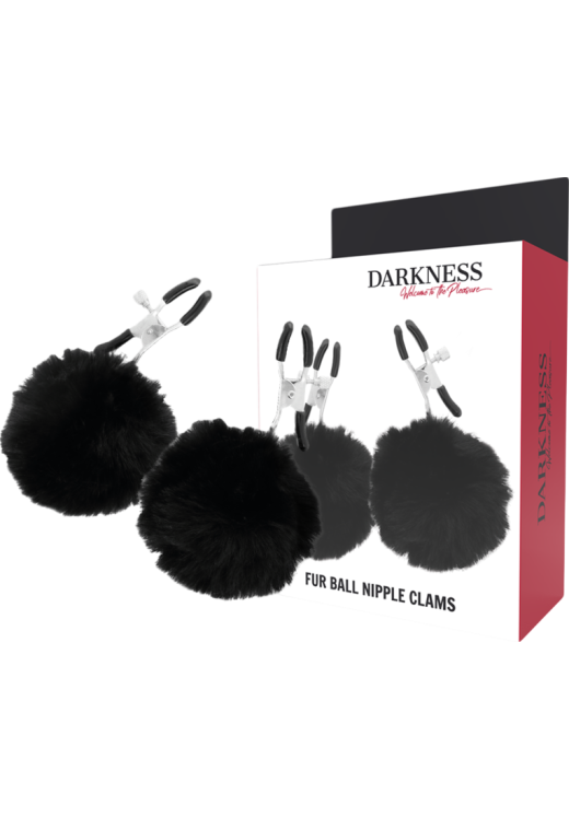 Μεταλλικοί σφιγκτήρες θηλών σε μαύρο χρώμα