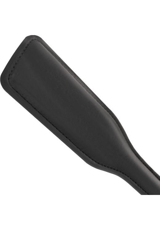 Κουπιά από δερματίνη σε μαύρο χρώμα, μήκους 32 εκ. και μέγιστης διαμέτρου 6 εκ.