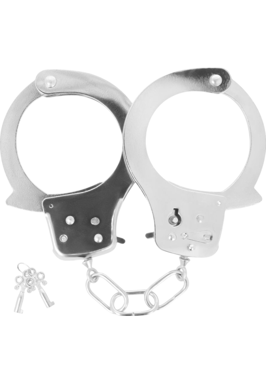 Μεταλλικές ποδοπέδες σε ασημί χρώμα