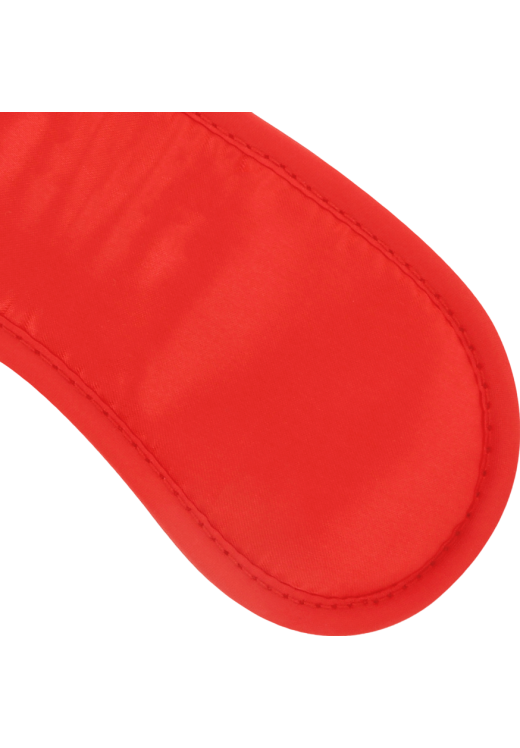 Κλειστή μάσκα από polyester σε κόκκινο χρώμα