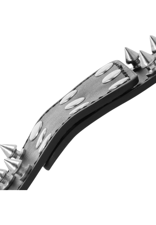 Χειροπέδες από δερματίνη σε μαύρο χρώμα