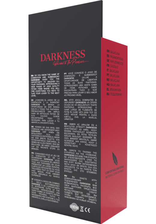 Κουκούλα από spandex σε μαύρο χρώμα