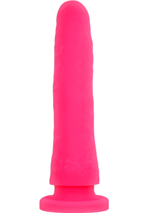 Ομοίωμα πέους από σιλικόνη σε ροζ χρώμα, μήκους 17 εκ. και μέγιστης διαμέτρου 3 εκ.