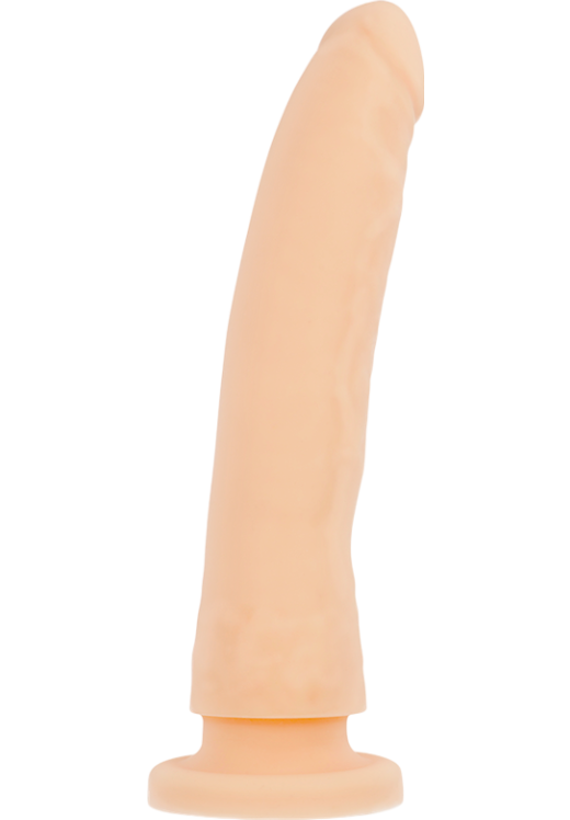 Xl ομοίωμα πέους από σιλικόνη σε φυσικό χρώμα, μήκους 23 εκ. και μέγιστης διαμέτρου 4,5 εκ.