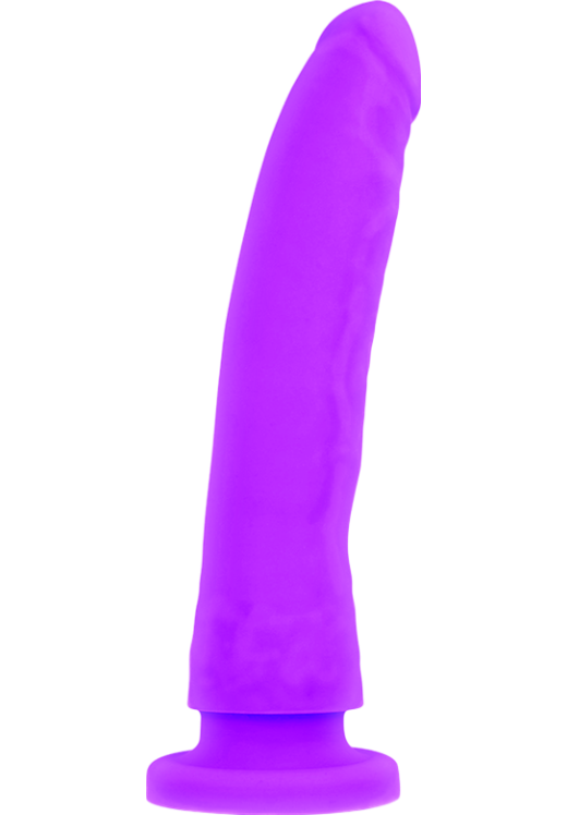 Xl ομοίωμα πέους από σιλικόνη σε μοβ χρώμα, μήκους 23 εκ. και μέγιστης διαμέτρου 4,5 εκ.