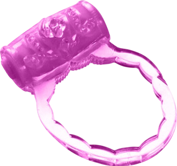 Δονούμενο δαχτυλίδι σε ροζ χρώμα