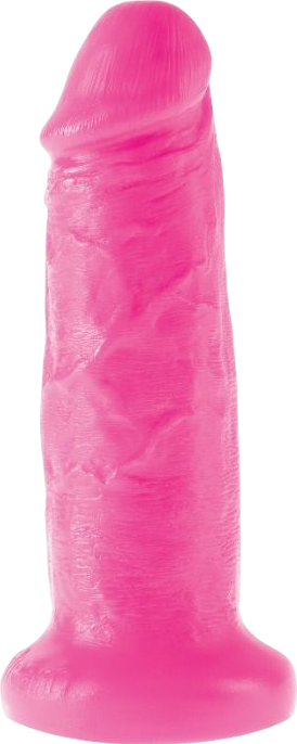 Ομοίωμα πέους από pvc σε ροζ χρώμα, μήκους 17,8 εκ. και μέγιστης διαμέτρου 4,4 εκ.