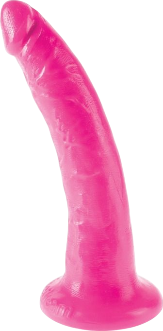 Ομοίωμα πέους από pvc σε ροζ χρώμα, μήκους 19,7 εκ. και μέγιστης διαμέτρου 4,1 εκ.