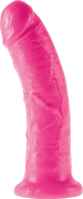 Ομοίωμα πέους από pvc σε ροζ χρώμα, μήκους 21,6 εκ. και μέγιστης διαμέτρου 4,8 εκ.