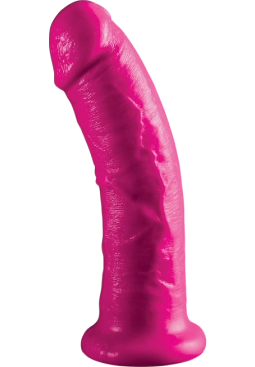 Ομοίωμα πέους από pvc σε ροζ χρώμα, μήκους 21,6 εκ. και μέγιστης διαμέτρου 4,8 εκ.