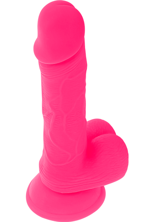 Ρεαλιστικός δονητής από tpe σε ροζ χρώμα, μήκους 20,5 εκ. και μέγιστης διαμέτρου 4,2 εκ. με ενσύρματο κοντρόλ